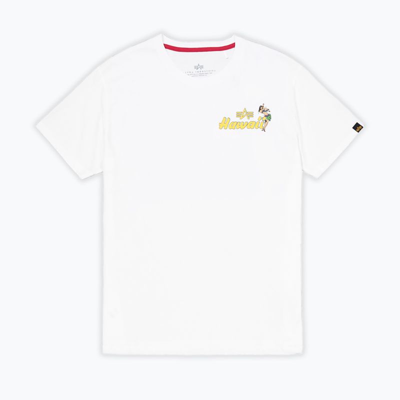 Tricou pentru bărbați  Alpha Industries Pearl Harbor Back Print white 5