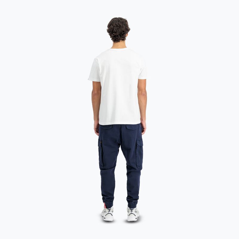Tricou pentru bărbați  Alpha Industries Hawaii white 3