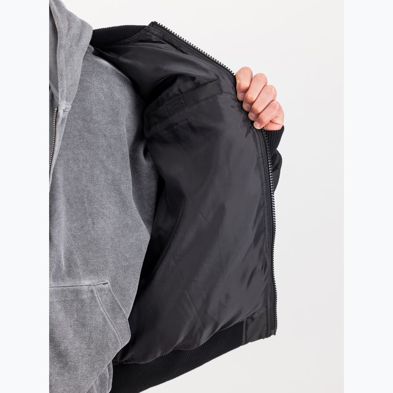 Geacă izolată pentru bărbați Alpha Industries MA-1 Logo Puffer Bomber black 5