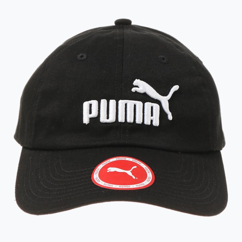 Șapcă pentru copii  PUMA Ess Cap Jr puma black/no.1 3