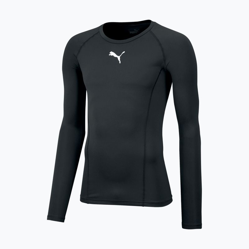 PUMA tricou de fotbal pentru bărbați Liga Baselayer Tee negru 655920_03 6