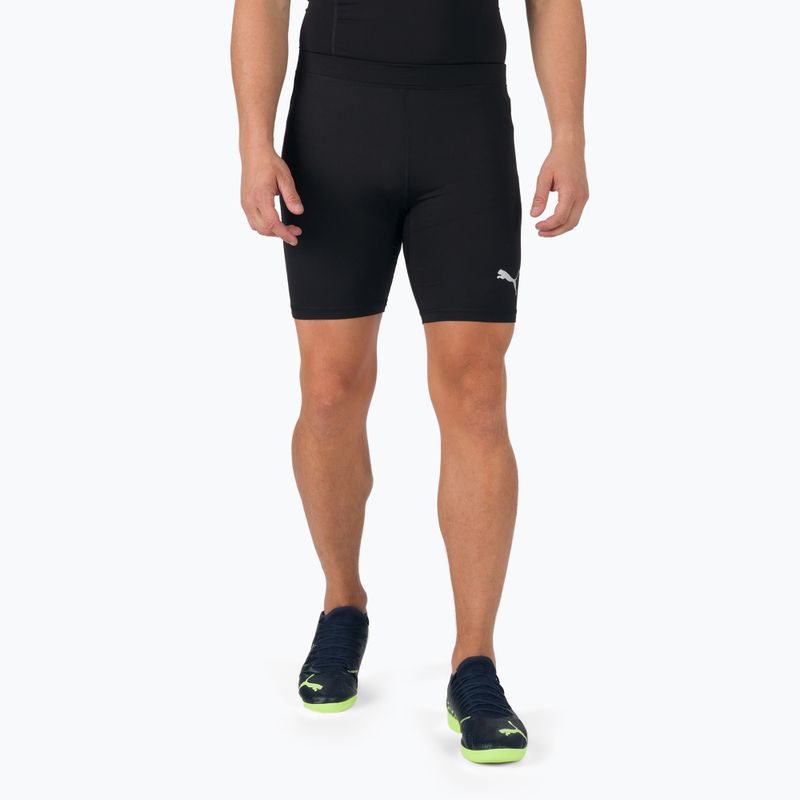 Pantaloni scurți de compresie pentru bărbați PUMA Liga Baselayer Short Tight negru 65592403