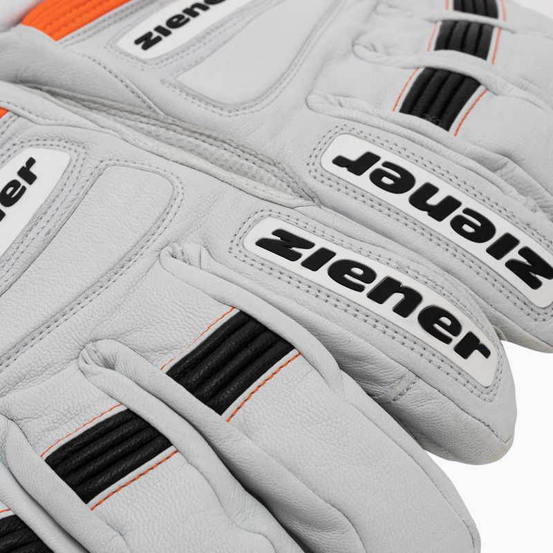 Mănușă de schi pentru bărbați ZIENER Guard GTX + Gore Grip PR alb 801019 4