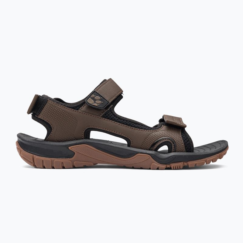 Sandale de trekking pentru bărbați Jack Wolfskin Lakewood Cruise maro 4019011 2