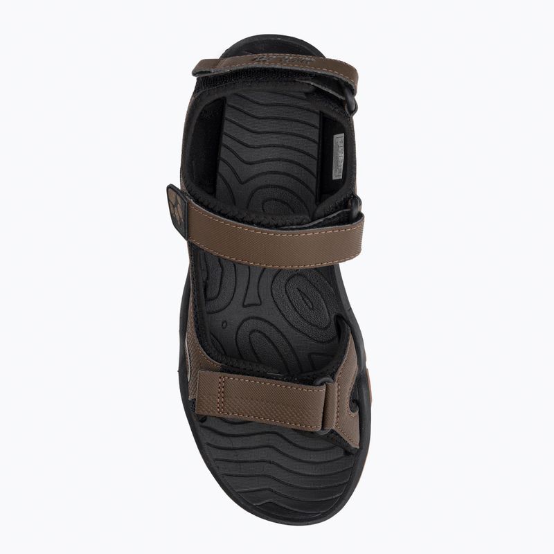 Sandale de trekking pentru bărbați Jack Wolfskin Lakewood Cruise maro 4019011 6