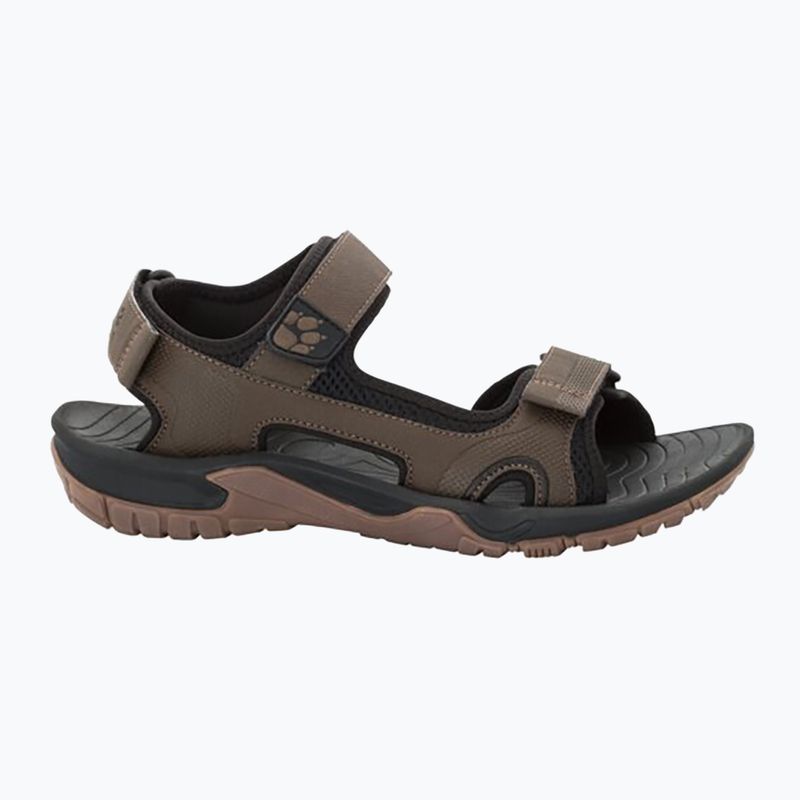 Sandale de trekking pentru bărbați Jack Wolfskin Lakewood Cruise maro 4019011 11