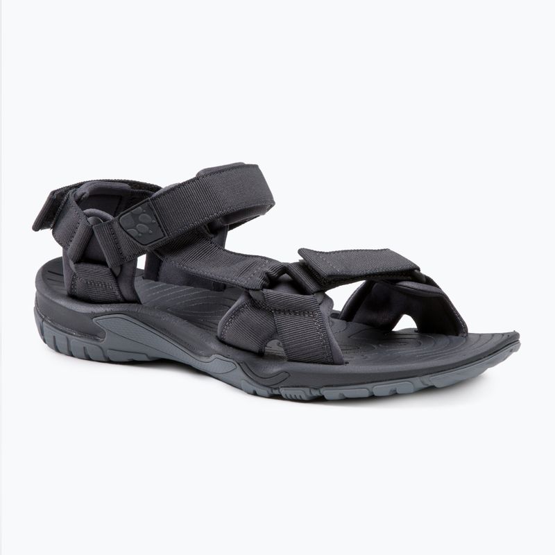 Sandale de drumeție pentru bărbați Jack Wolfskin Lakewood Ride Sandal gri 4019021_6230_080