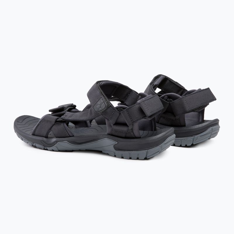 Sandale de drumeție pentru bărbați Jack Wolfskin Lakewood Ride Sandal gri 4019021_6230_080 3