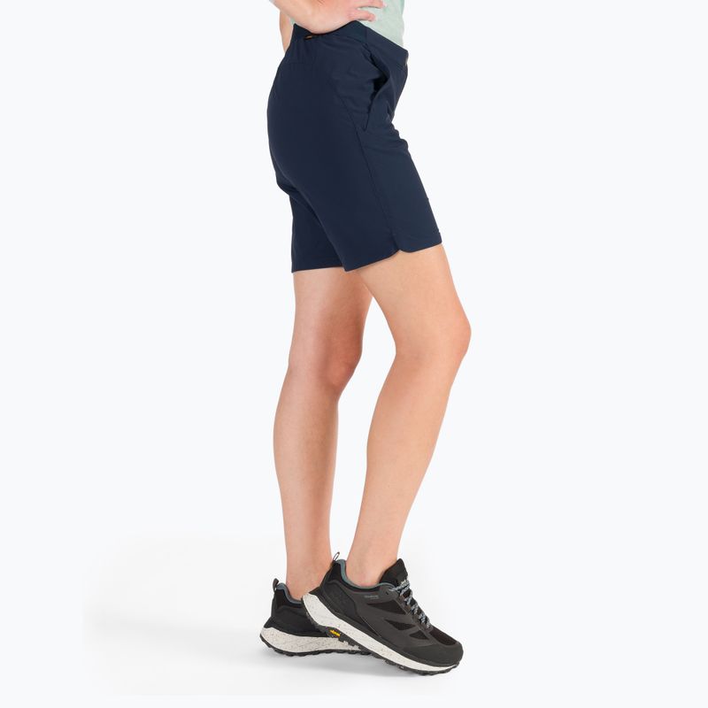 Pantaloni scurți de trekking pentru femei Jack Wolfskin Hilltop Trail albastru marin 1505461_1910 2