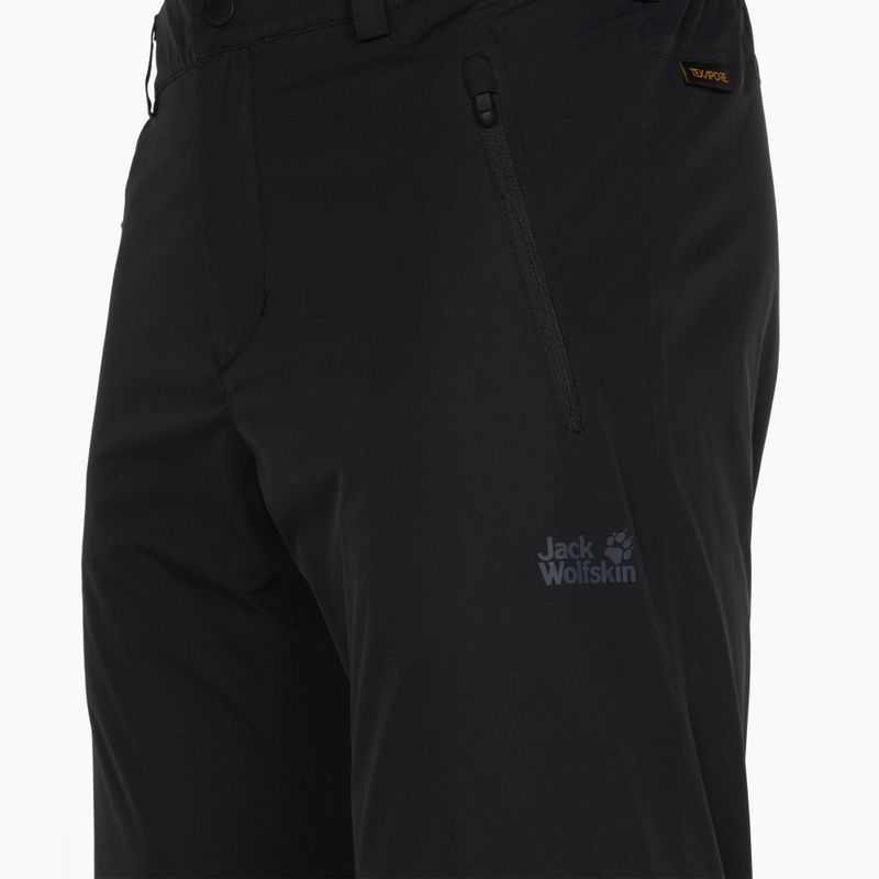 Jack Wolfskin pantaloni de drumeție pentru bărbați Parana negru 1112071_6000 5