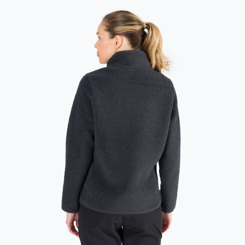 Jack Wolfskin bluză de trening fleece pentru femei High Cloud gri 1708731 3