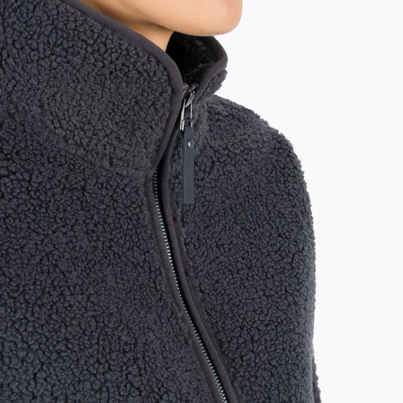 Jack Wolfskin bluză de trening fleece pentru femei High Cloud gri 1708731 5