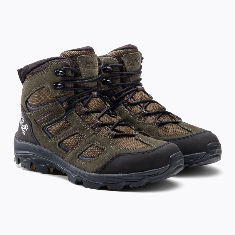 Jack Wolfskin cizme de trekking pentru bărbați Vojo 3 Texapore Mid maro 4042461 5