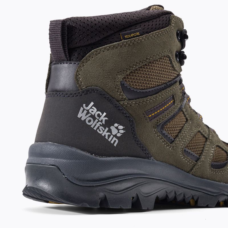 Jack Wolfskin cizme de trekking pentru bărbați Vojo 3 Texapore Mid maro 4042461 8
