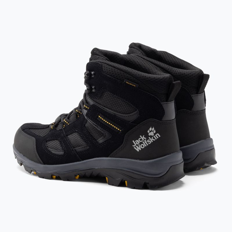 Cizme de trekking pentru bărbați Jack Wolfskin Vojo 3 Texapore Mid negru 4042461_6055 3