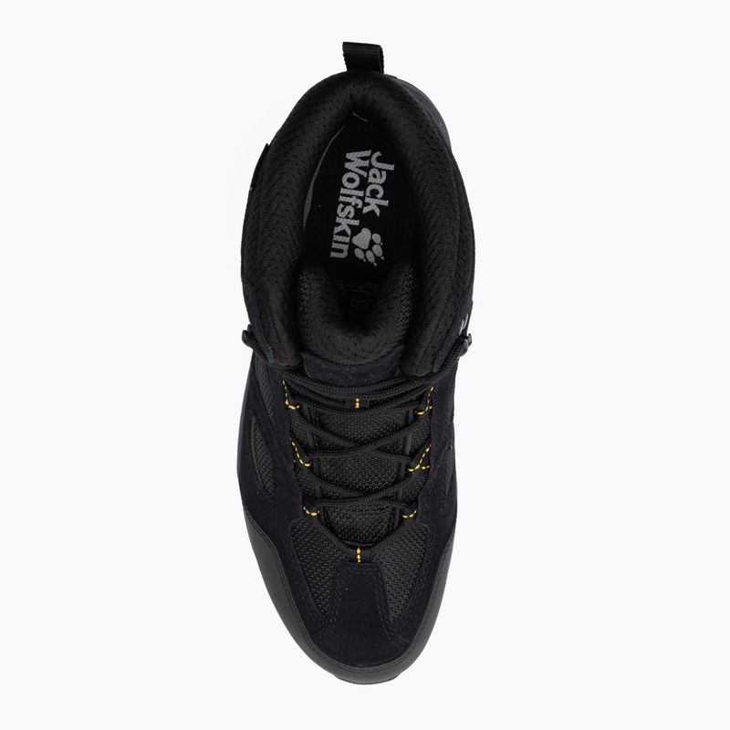 Cizme de trekking pentru bărbați Jack Wolfskin Vojo 3 Texapore Mid negru 4042461_6055 6