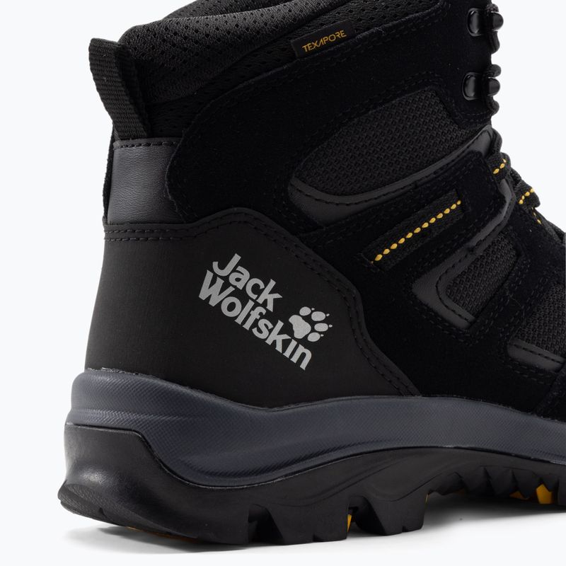 Cizme de trekking pentru bărbați Jack Wolfskin Vojo 3 Texapore Mid negru 4042461_6055 7
