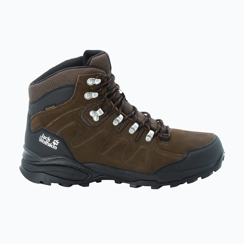 Jack Wolfskin Refugio Texapore Mid maro/fantomă cizme de trekking pentru bărbați 12