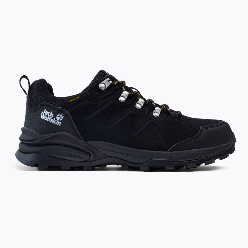 Jack Wolfskin bărbați Refugio Texapore Low cizme de trekking negru 4049851 2