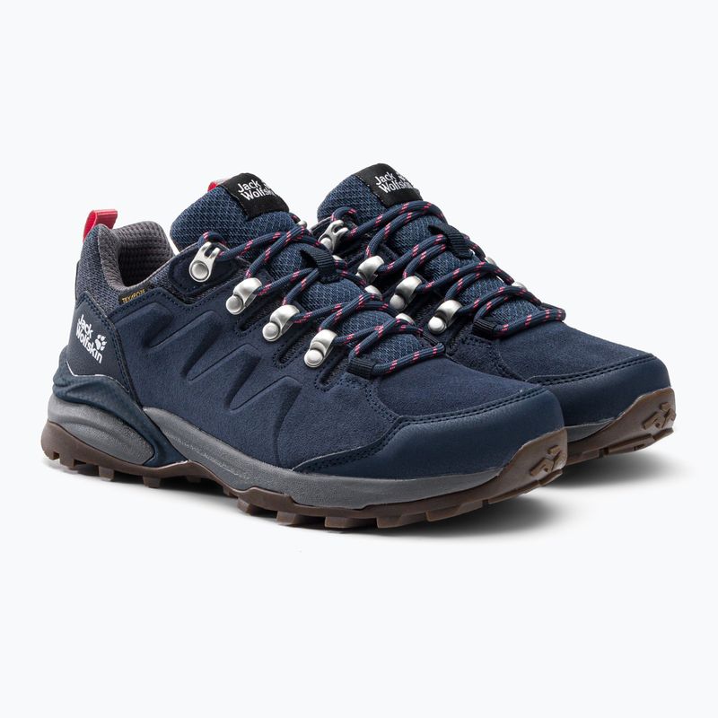 Jack Wolfskin cizme de trekking pentru femei Refugio Texapore Low albastru marin 4050821 5