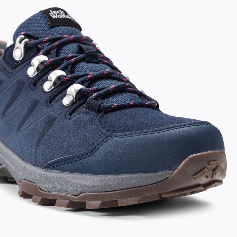 Jack Wolfskin cizme de trekking pentru femei Refugio Texapore Low albastru marin 4050821 7