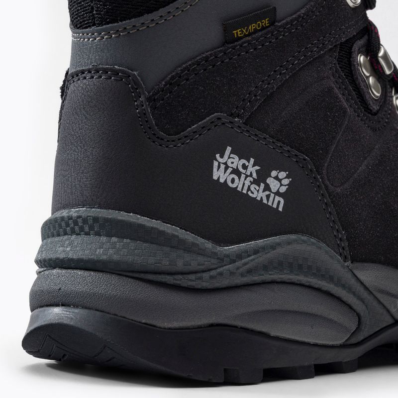 Jack Wolfskin cizme de trekking pentru femei Refugio Texapore Mid gri 4050871 8