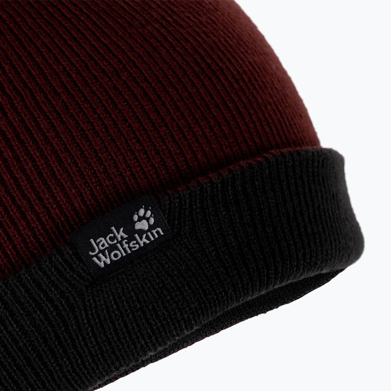 Jack Wolfskin Căciulă de iarnă Rib maro 1903891 5