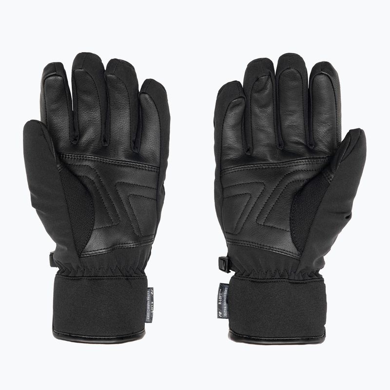 Mănușă de schi Reusch Storm Storm R-Tex Xt negru/negru melange/neon green 2