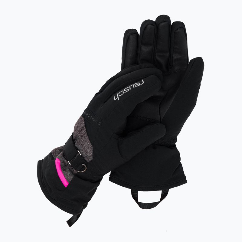 Mănuși de schi pentru femei Reusch Hannah R-TEX XT, negru, 1000012327