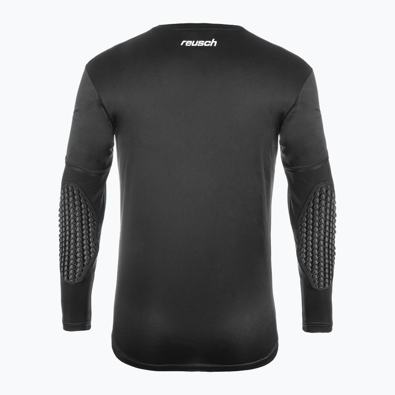 Tricou de portar pentru bărbați Reusch Goalkeeper Jersey Padded black/white 2