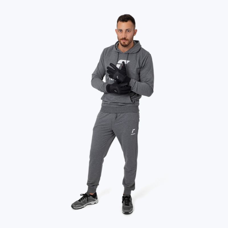 Mănuși de schi Reusch Garhwal Hybrid Touch-Tec black/silver 7