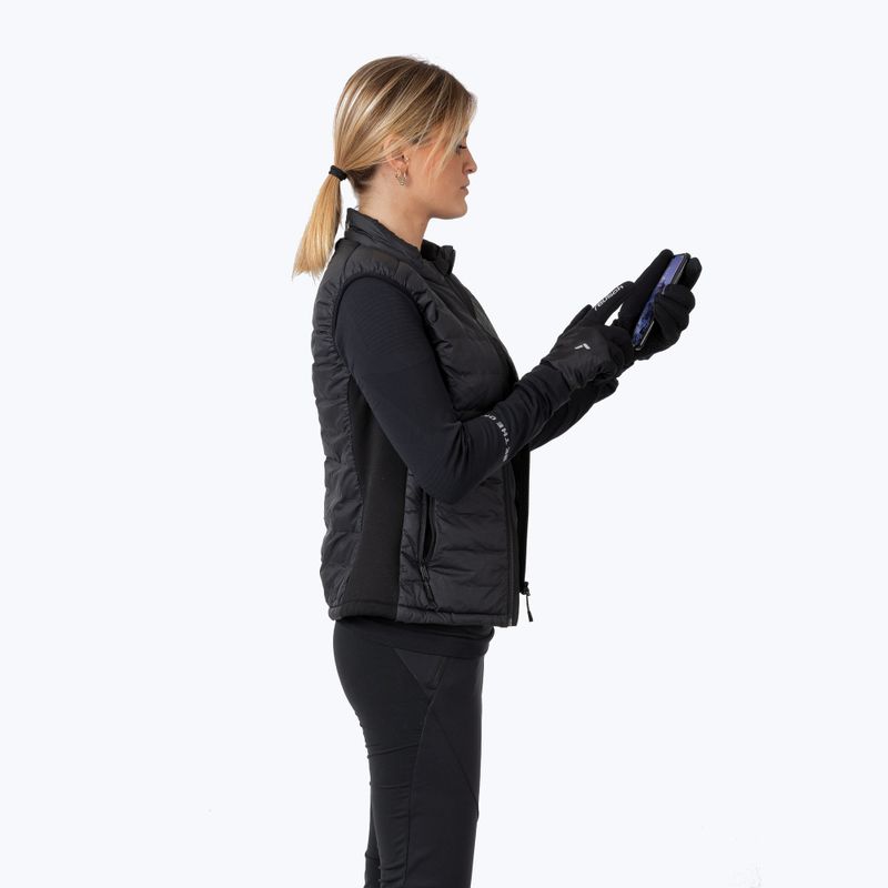 Mănuși de schi Reusch Garhwal Hybrid Touch-Tec black/silver 8