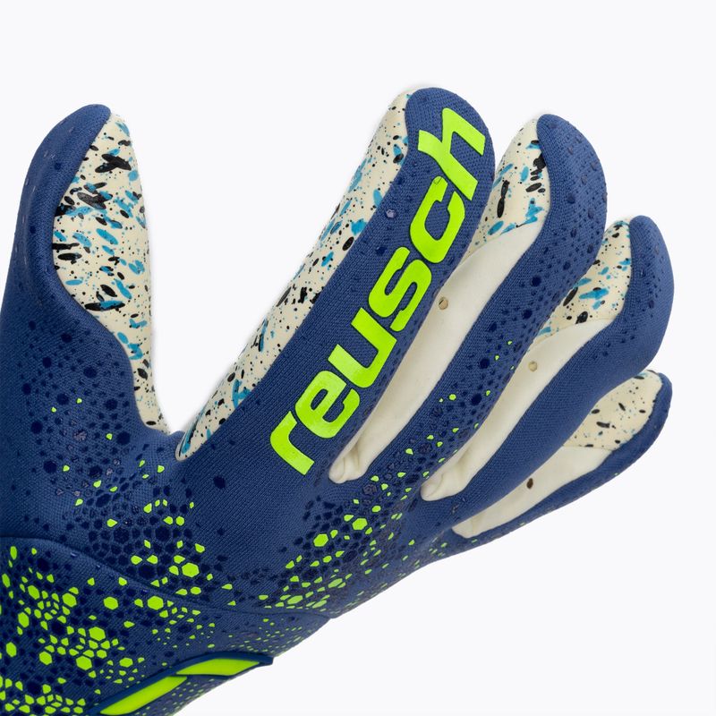 Mănuși de portar Reusch Pure Contact Fusion 4018 albastre 5270900-4018 3