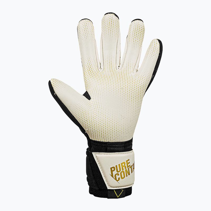 Mănuși de portar Reusch Pure Contact Gold X GluePrint negru-galbene 527075-7707 8