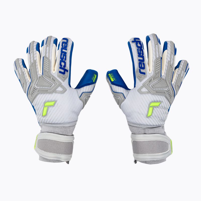 Mănuși de portar Reusch Attrakt Freegel Gold Finger Support, gri 5270130-6006