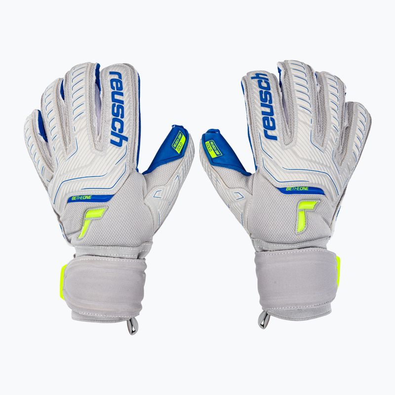 Mănușă de portar Reusch Attrakt Gold Evolution Cut gri 5270139-6006