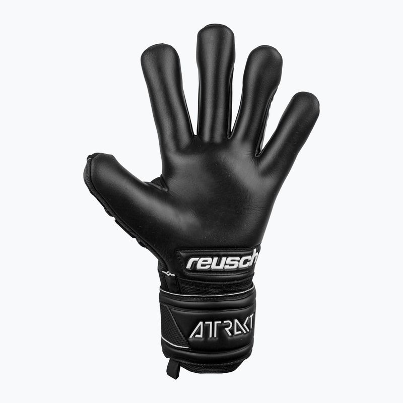 Mănușă de portar Reusch Attrakt Freegel Infinity Suport pentru degete negru 5270730-7700 8