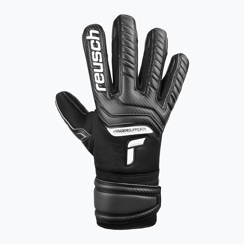 Mănușă de portar Reusch Attrakt Infinity Suport pentru degete negru 5270720-7700 6