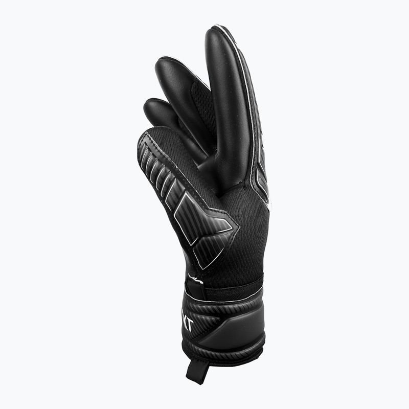 Mănușă de portar Reusch Attrakt Infinity Suport pentru degete negru 5270720-7700 7