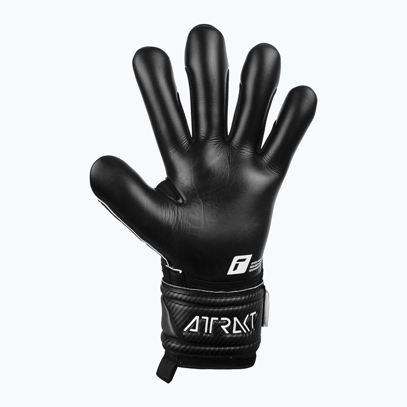 Mănușă de portar Reusch Attrakt Infinity Suport pentru degete negru 5270720-7700 8