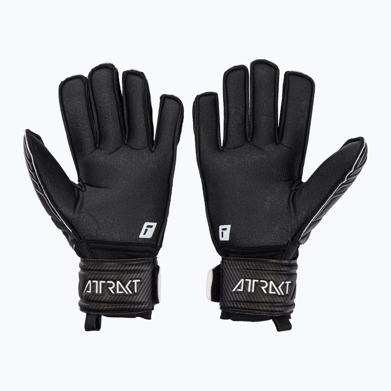 Mănușă de portar Reusch Attrakt Resist Resist Finger Support negru 5270610-7700 2