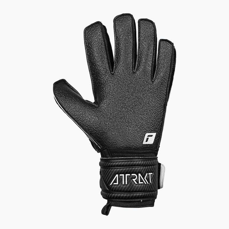 Mănușă de portar Reusch Attrakt Resist Resist Finger Support negru 5270610-7700 7