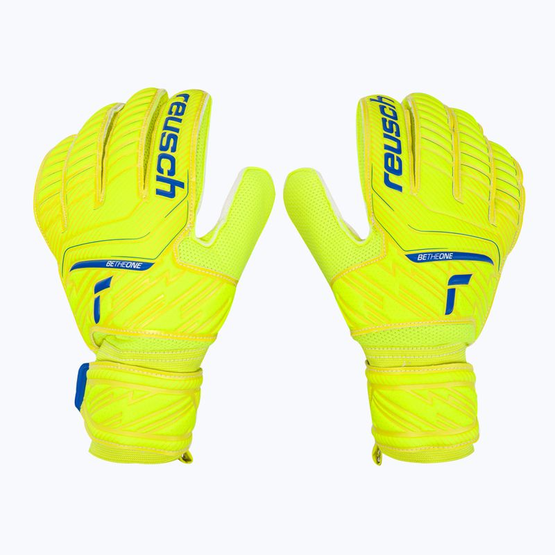 Mănuși de portar Reusch Attrakt Solid galben 527051515-2001