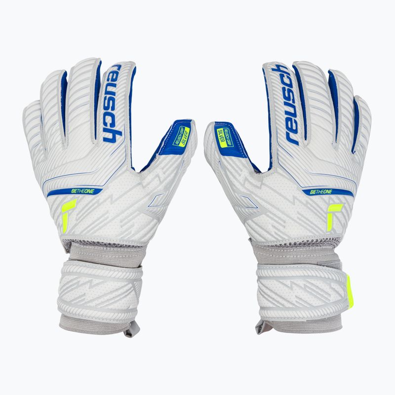 Mănuși de portar Reusch Attrakt Silver Roll Finger Junior Grey 5272217