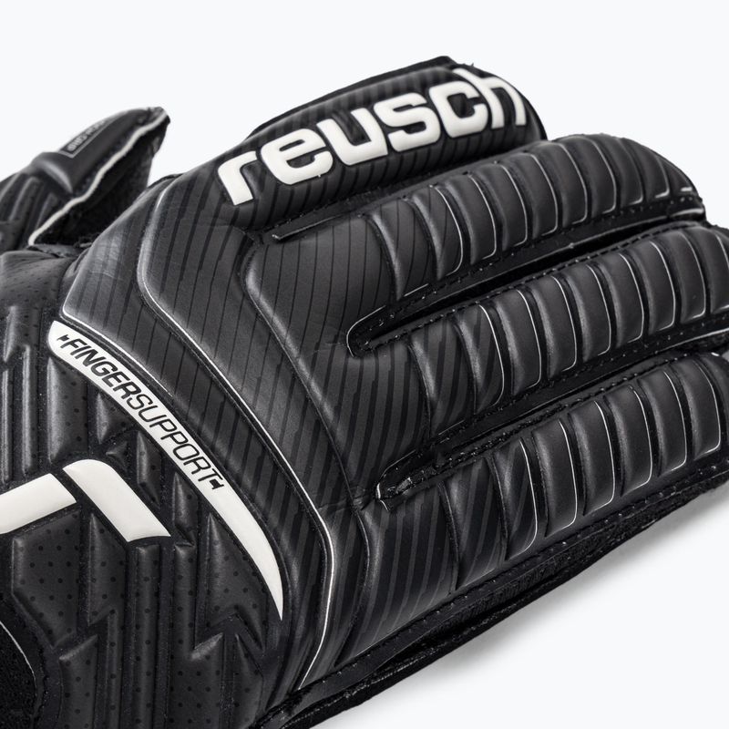 Mănuși de portar pentru copii Reusch Attrakt Resist Resist Finger Support Junior negru 5272610 3