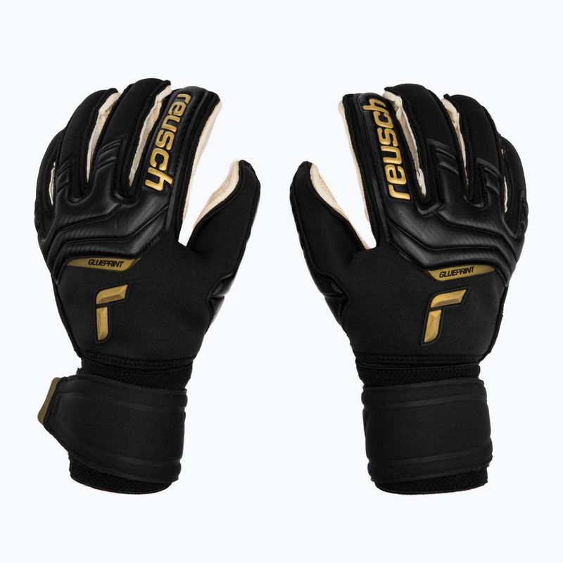 Mănuși de portar Reusch Attrakt Gold X GluePrint Ortho-Tec negru 5270970