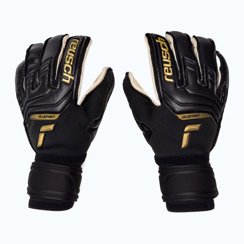 Mănuși de portar Reusch Attrakt Gold X GluePrint negru 5270975