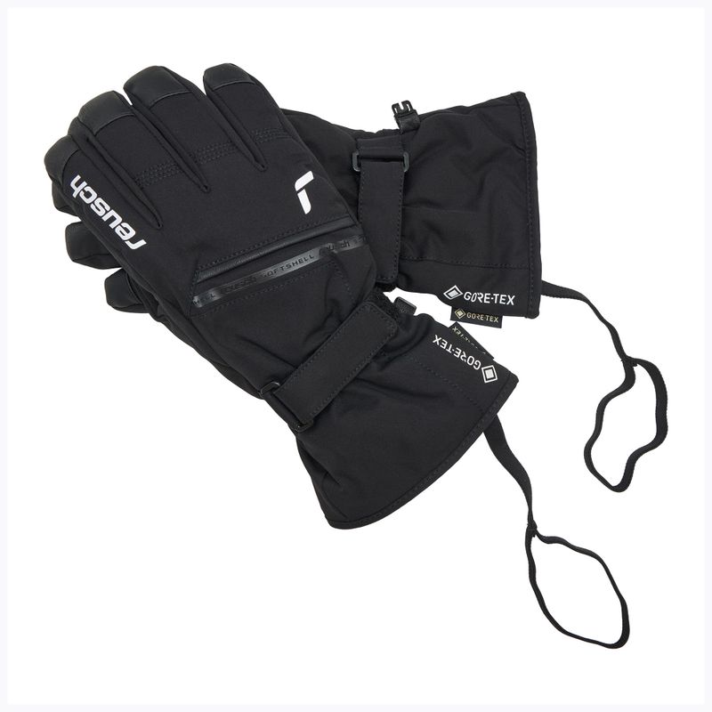 Mănuși de schi Reusch Morris GORE-TEX black/white 6