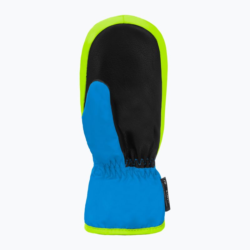 Mănuși de schi pentru copii Reusch Ben Mitten brilliant blue/safety yel 3