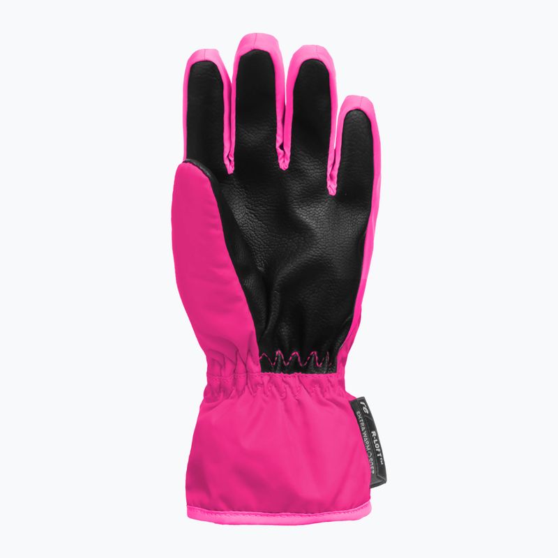 Mănuși de schi pentru copii Reusch Ben fuchsia purple/knockout pink 4